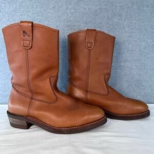 Iron Age Men’s sz 12EEE (extra wide) Leather Campus Pull On Work Boot Steel Toe